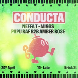 Conducta, Neffa-T, Miggs, Papu Raf & Amber Rose Tickets | 24 Kitchen Street Liverpool  | Sat 20th April 2024 Lineup