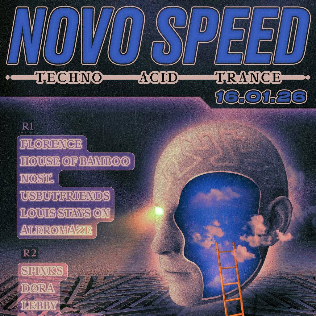 Novo Speed - 8hrs of Techno / Acid / Trance @ Volks at The Volks Nightclub