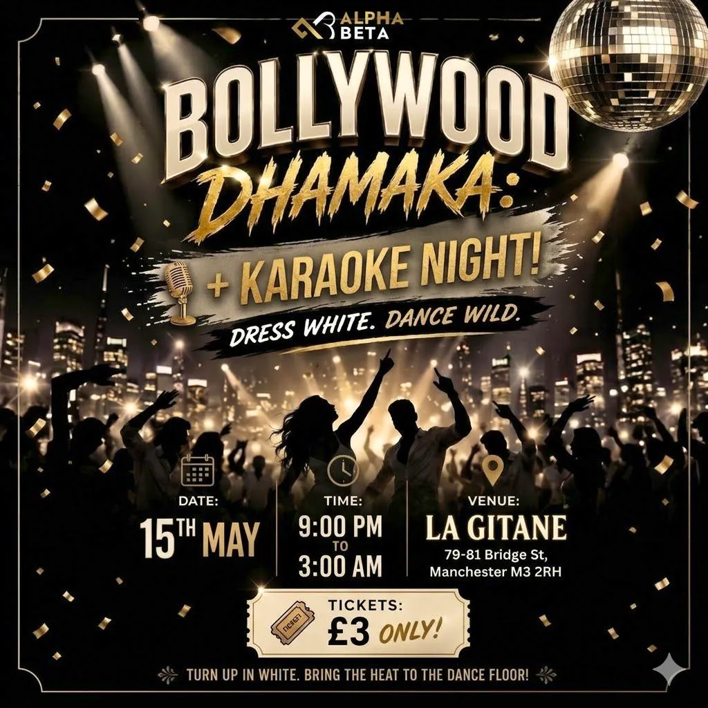 Bollywood Dhamaka & Karaoke : White Edition at La Gitane