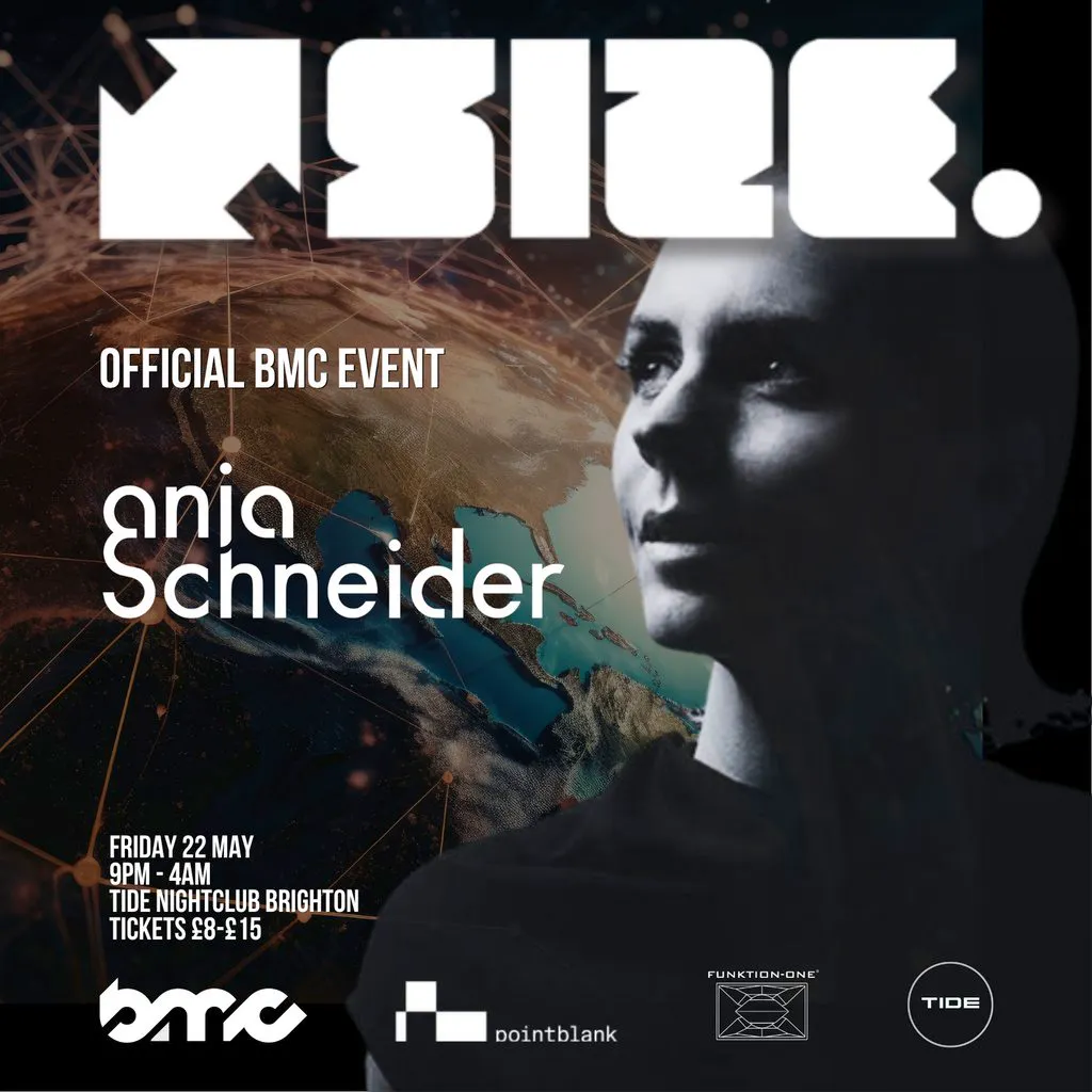 SIZE - Official BMC Event with Anja Schneider at Tide Nightclub