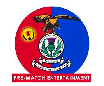 Inverness Caley Thistle pre Scottish Cup Final