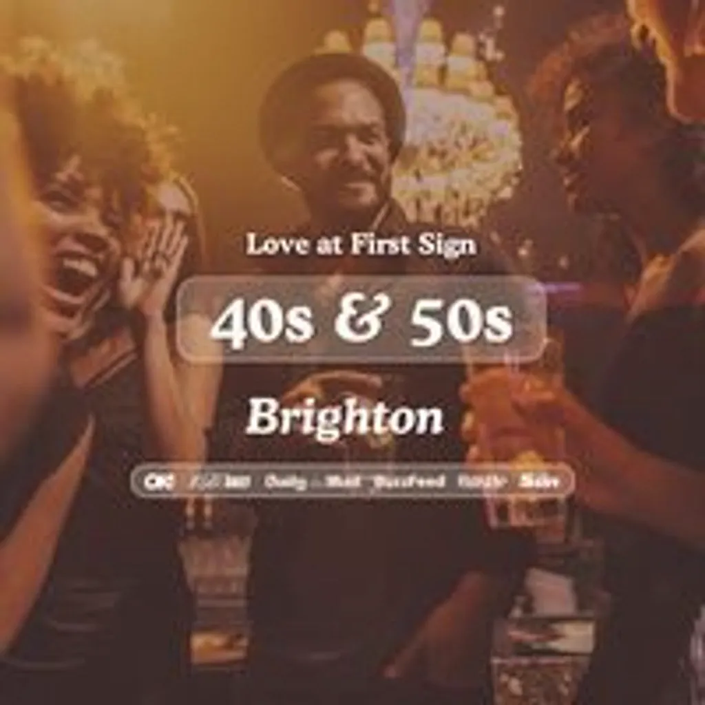40s & 50s Singles Night at  Wine Cellar | Love at First Sign at The Wine Cellar
