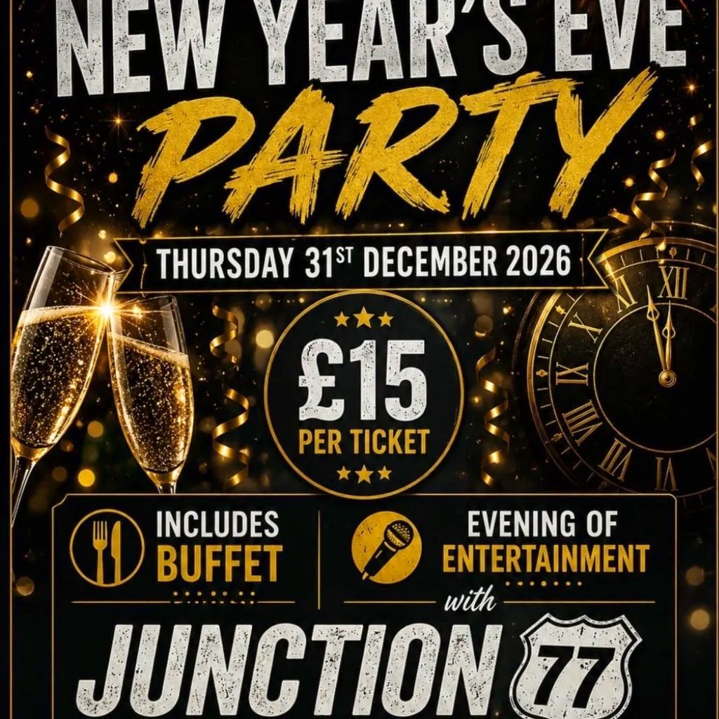 NYE Party 2026 !!! at The Anchor Inn Hartshill