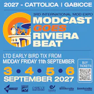 Modcast Goes Riviera Beat 2027 at Il Lamparino