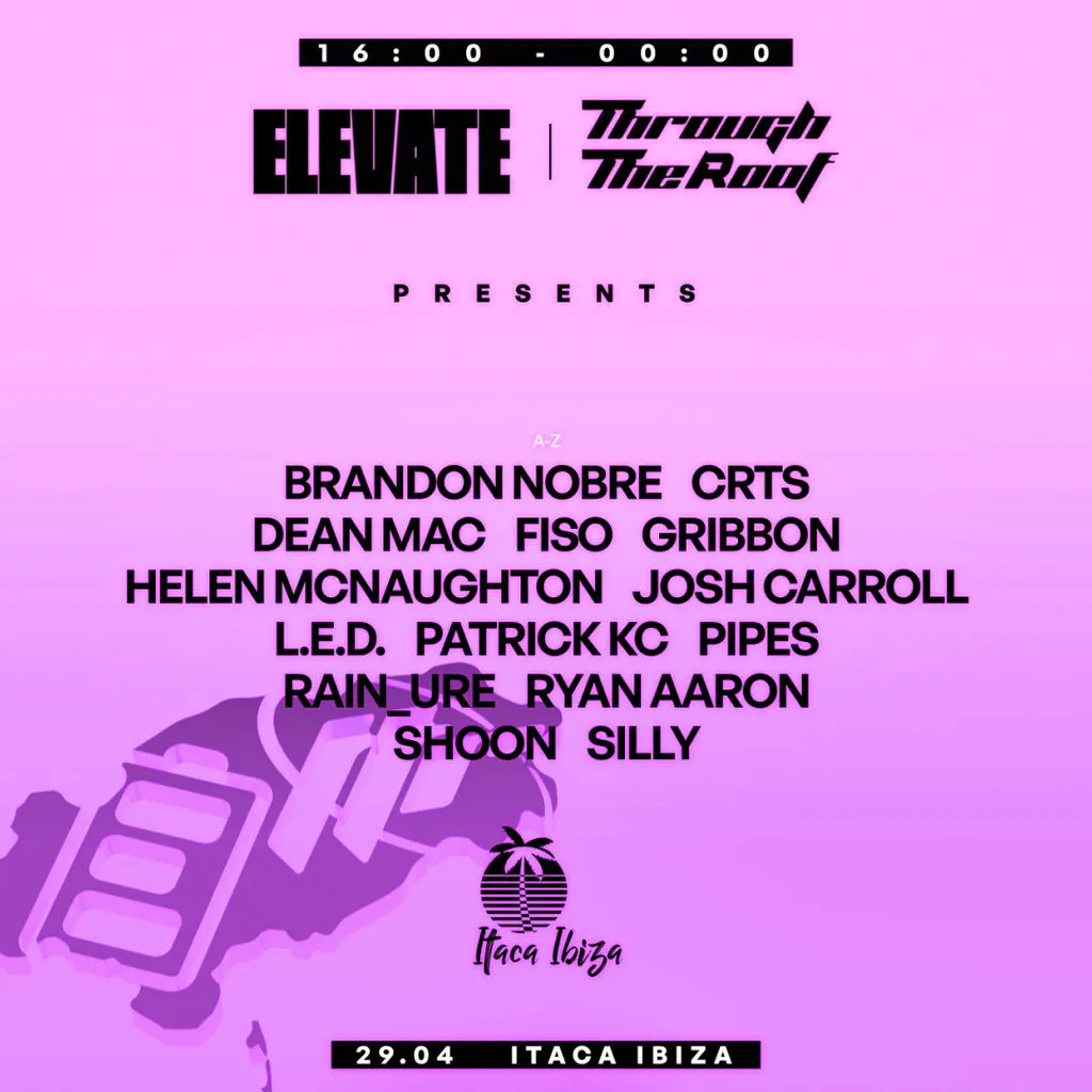 Elevate x TTR Ibiza Openings Week : Eden Pre-Party @Itica at Itica Ibiza