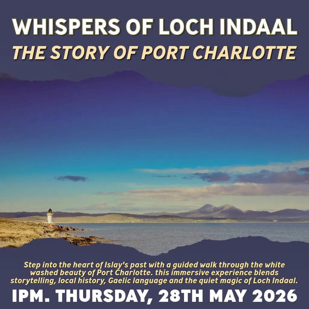 Whispers of Loch Indaal: The story of Port Charlotte at Port Mor Campsite