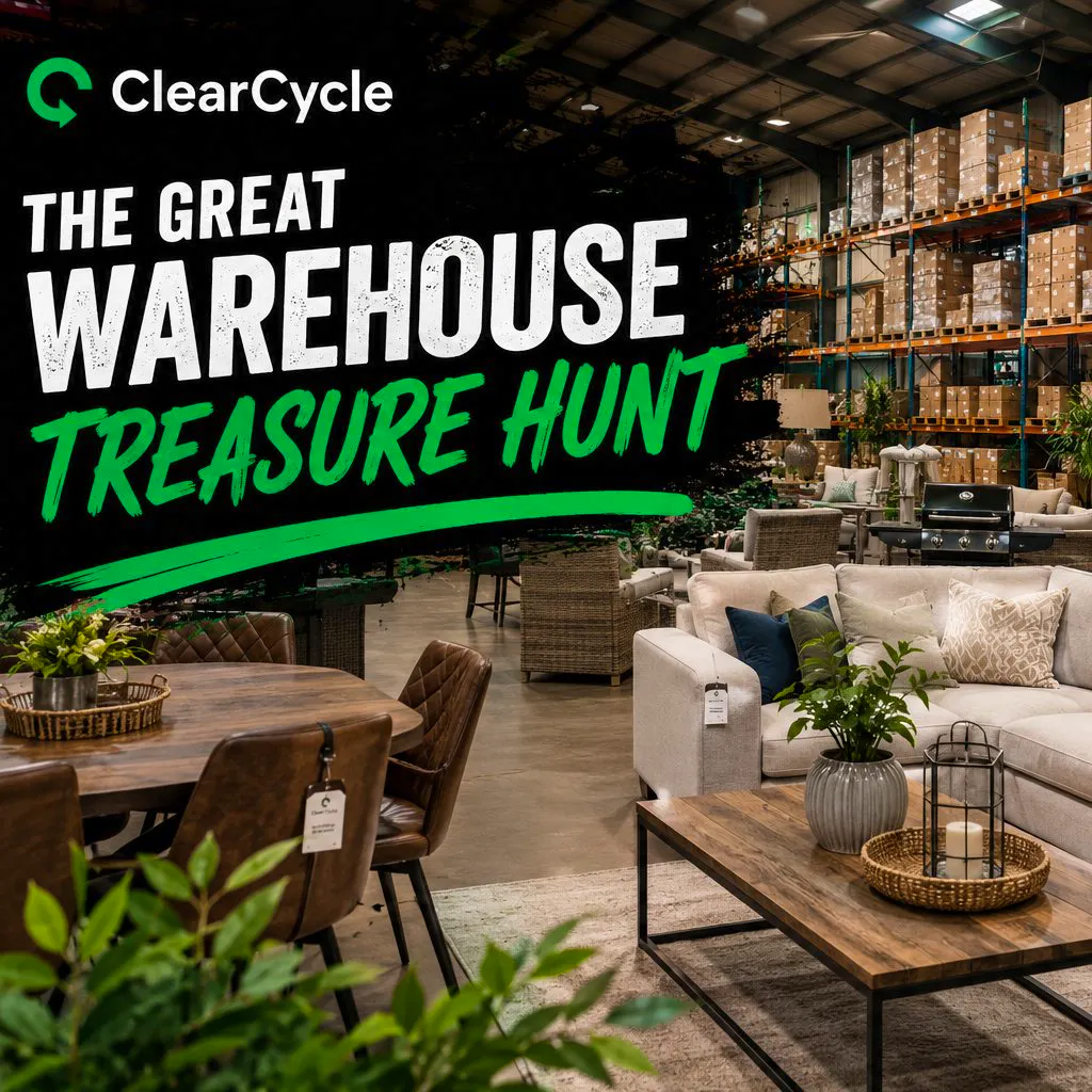 The ClearCycle Warehouse Treasure Hunt at ClearCycle Unit 3