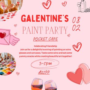 Galentines paint party!