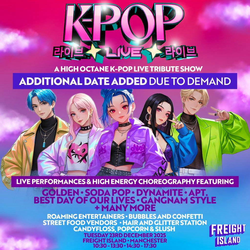 K-POP Live Xmas | Freight Island, Manchester at Freight Island