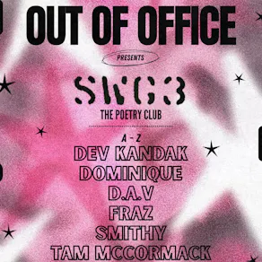 Out Of Office - SWG3 Poetry Club