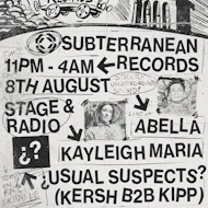 Subterranean Records at Stage And Radio