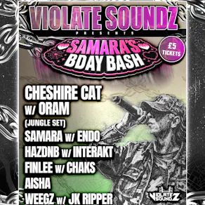 Violate soundz Presents: Samara's Birthday Bash