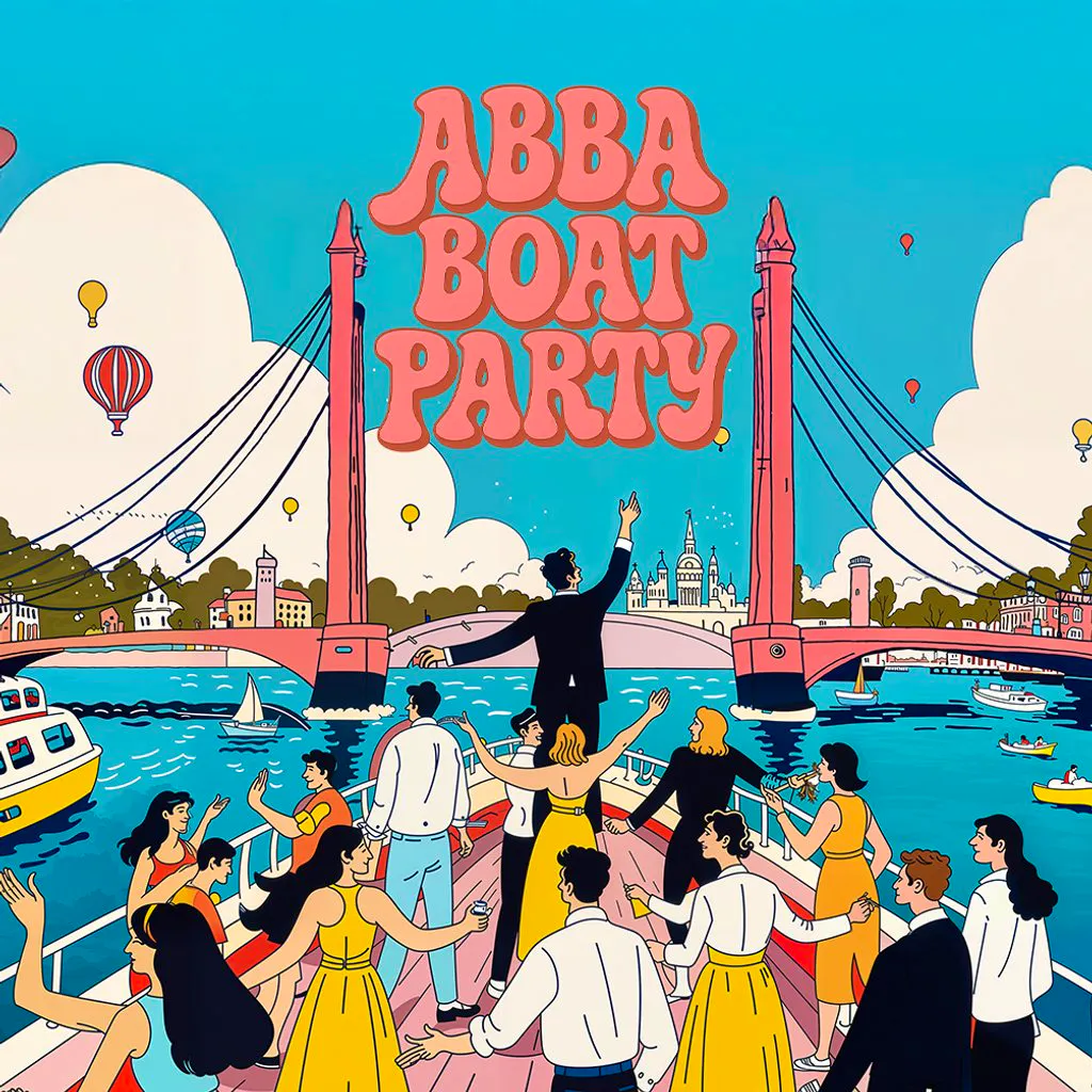 The ABBA Boat Party - 8th August 2026 FINAL 100 TICKETS! at THE DUTCH MASTER BOAT
