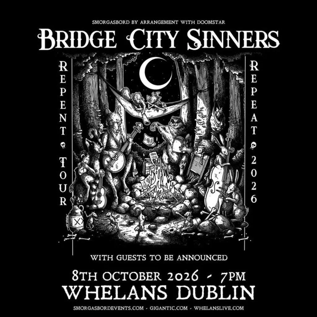 Bridge City Sinners at Whelans Dublin
