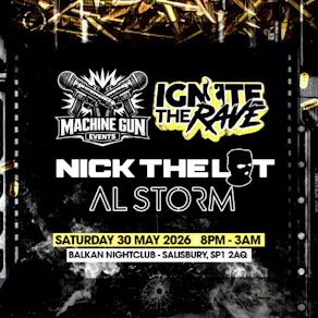 Ignite the Rave X Machine Gun Events