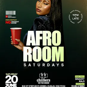 Afro Room Afrobeats & Amapiano Party At Chillers Sat 20th June