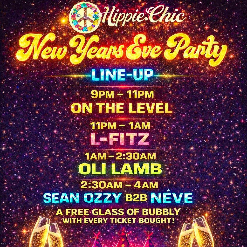 NYE Party at Hippie Chic Liverpool