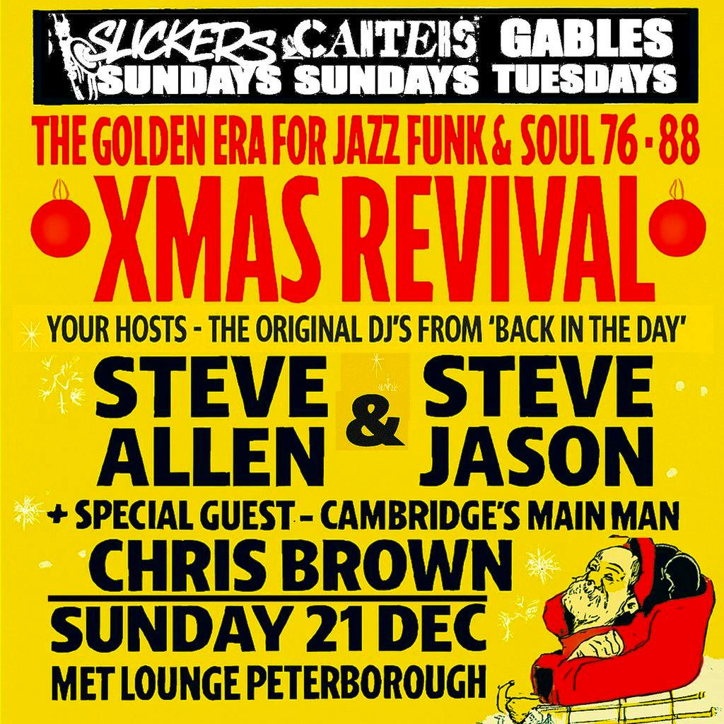 Xmas Revival #4- Peterborough's Jazz Soul & Funk party at The  Met Lounge