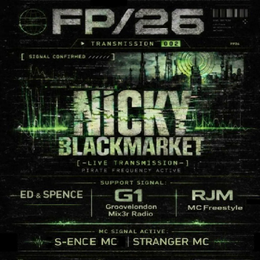FP/26 Presents Nicky Blackmarket at The Kings Pub