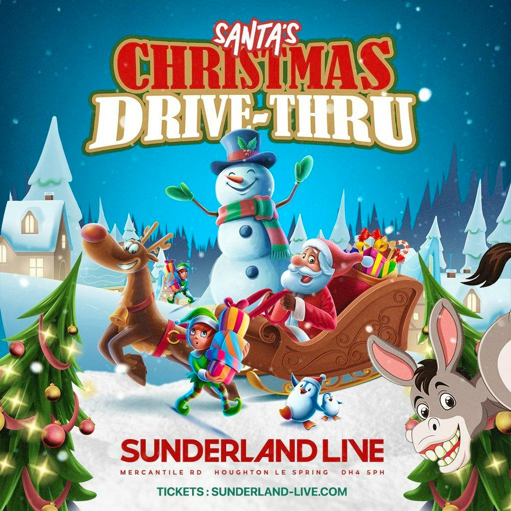 Santa's Christmas Drive Thru at Sunderland Live