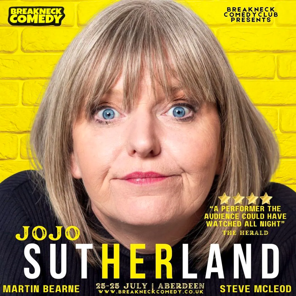 Jojo Sutherland at Breakneck Comedy