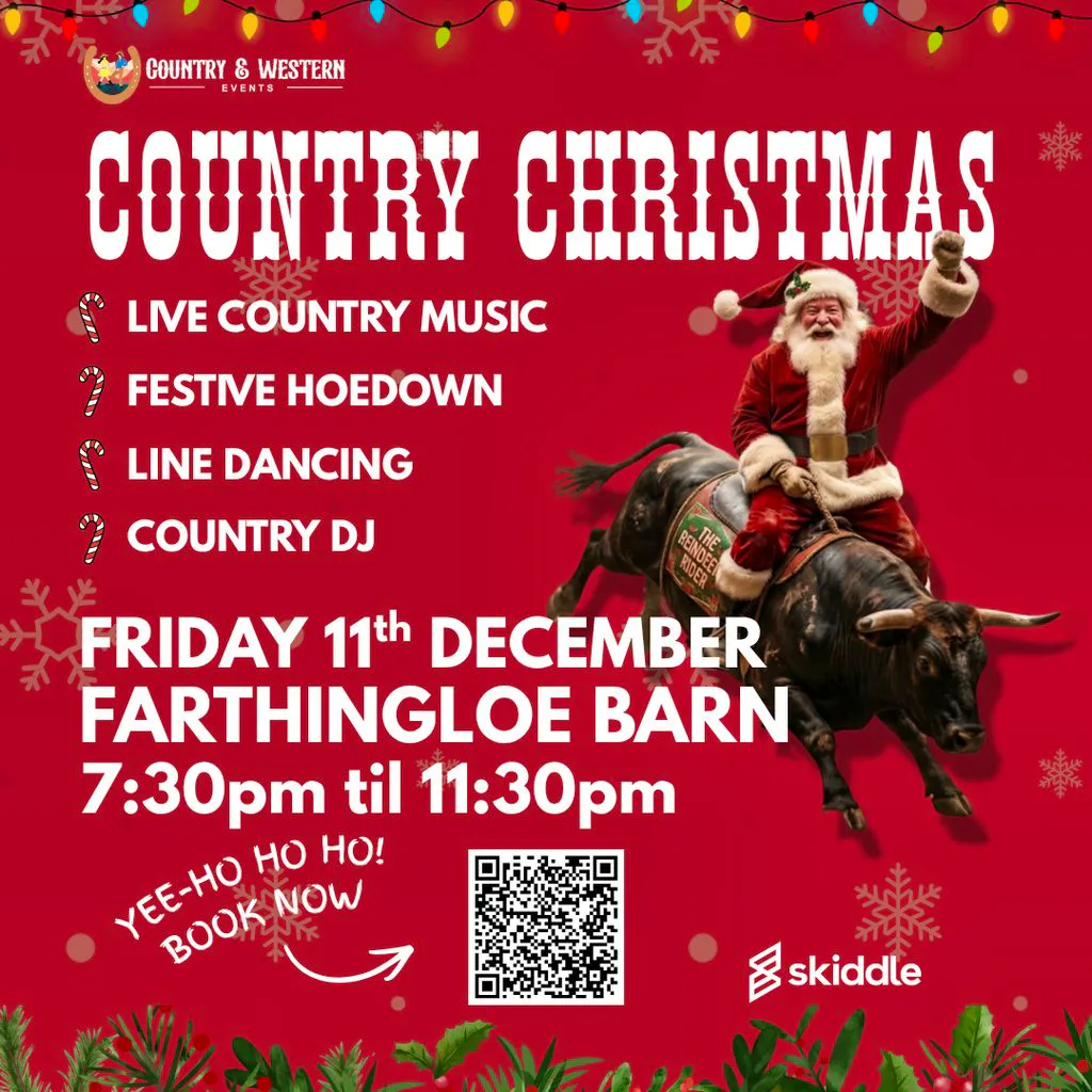 Dover Xmas Hoedown at Farthingloe Barn
