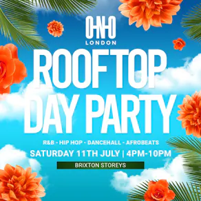 Rooftop Day Party - Summer Edition (£1 B4 5PM With A Ticket)