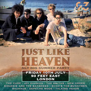 Just Like Heaven: Alt 80’s Summer Terrace Party (London)