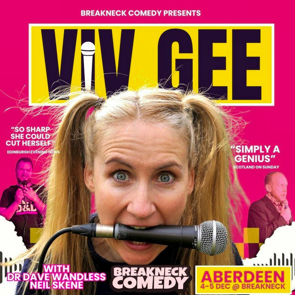 Viv Gee at Breakneck Comedy