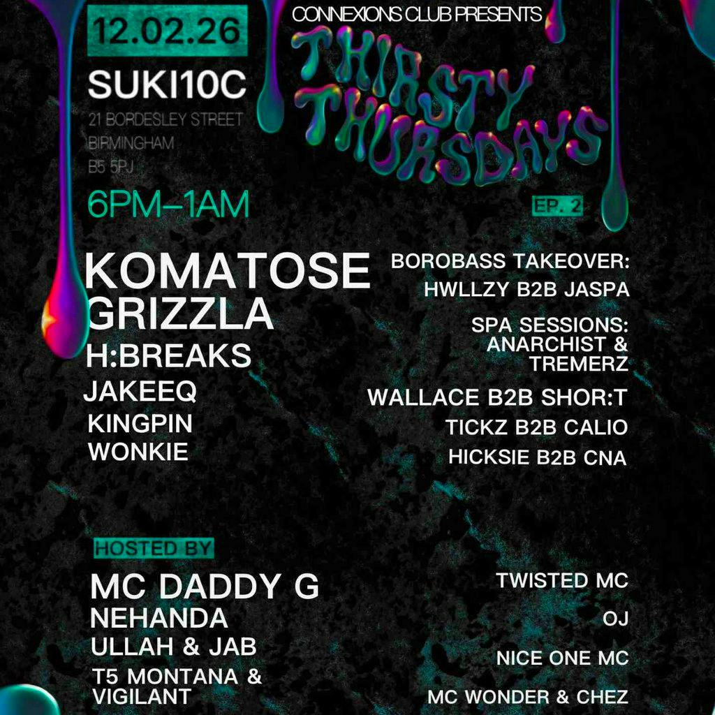 Thirsty Thursdays @ Suki10c (FREE TICKETS AVAILABLE) at SUKi10C