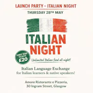 Italian Language Night at Amore at Amore Ristorante E Pizzeria
