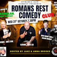 Romans Comedy Club hosted by Dynamic Duo Comedy at Romans Rest