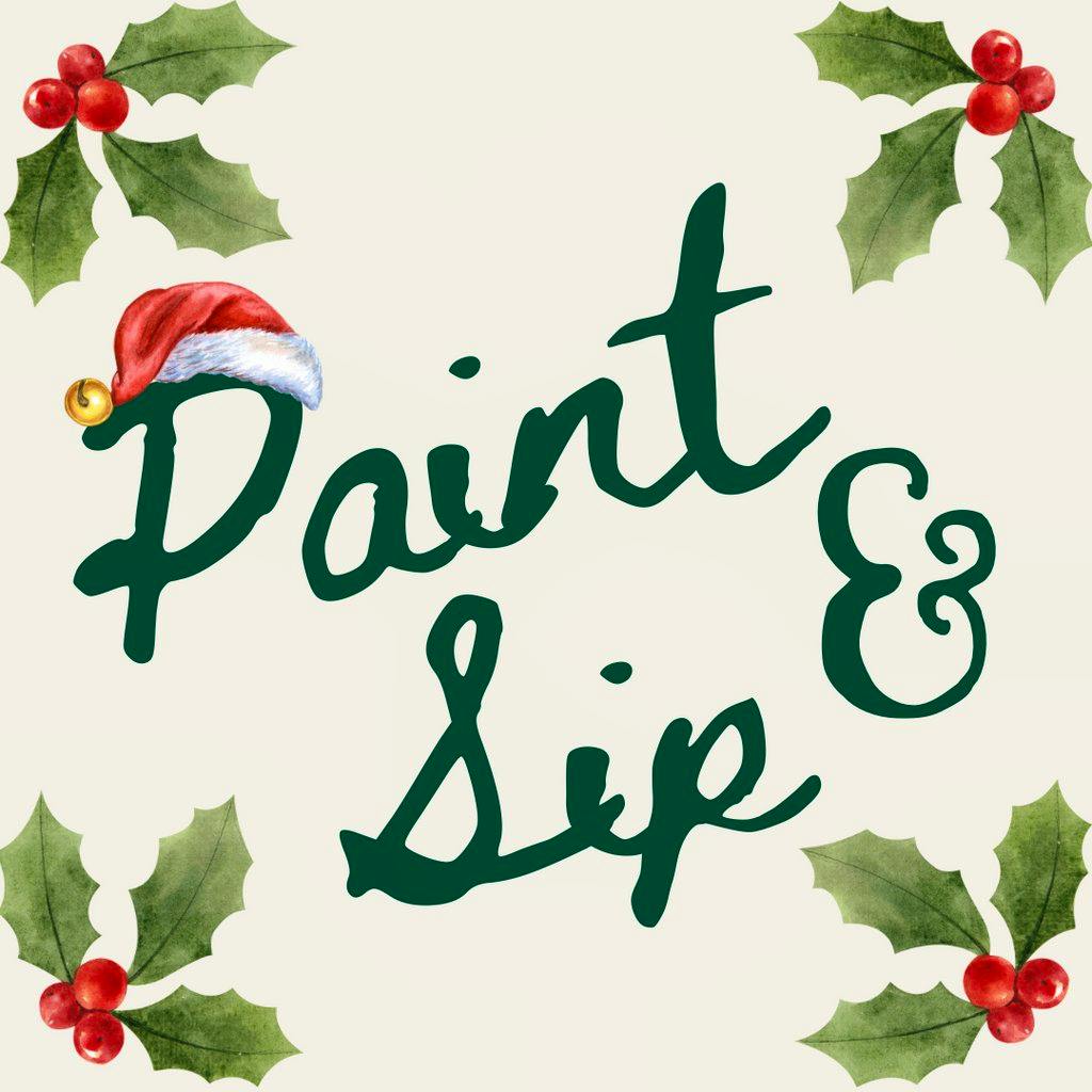 Paint and Sip Christmas special! at Jacobs Roof Garden