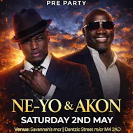Neyo & Akon concert pre party Manchester at Savannahs Mcr
