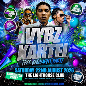 Vybz Kartel - Free Bashment Party - Everyone Free Before 12AM