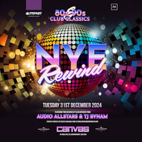 NYE REWIND 80s & 90s Celebration w/ Audio Allstars & TJ Byham