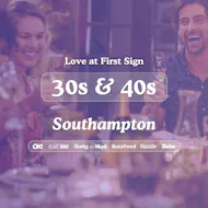 30s & 40s Singles Night @ FF Southampton| Love at First Sign at Funky Flamingo