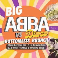 Big Abba vs Disco Bottomless Brunch at Big Belly Bar And Comedy Club Southbank
