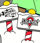 location & wheel it up 'yearly christmas party'