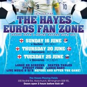 England V Denmark Hayes Fan Zone