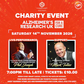 Charity Event in aid of Alzheimer's Research Uk