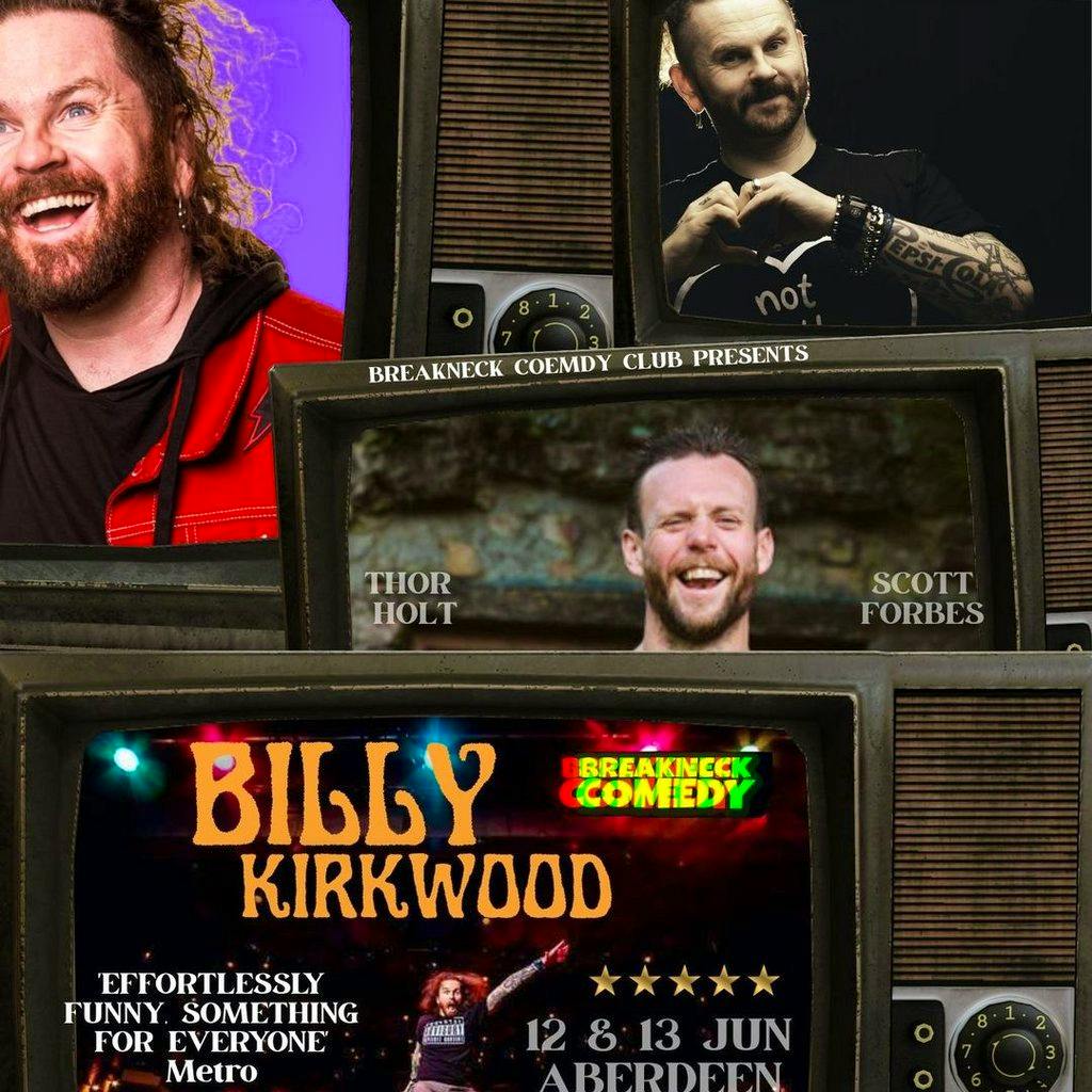Billy Kirkwood at Breakneck Comedy