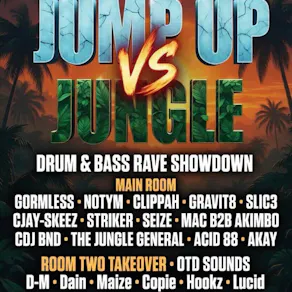 GTK + SUNSET IN THE JUNGLE Presents - Jump up vs Jungle v1