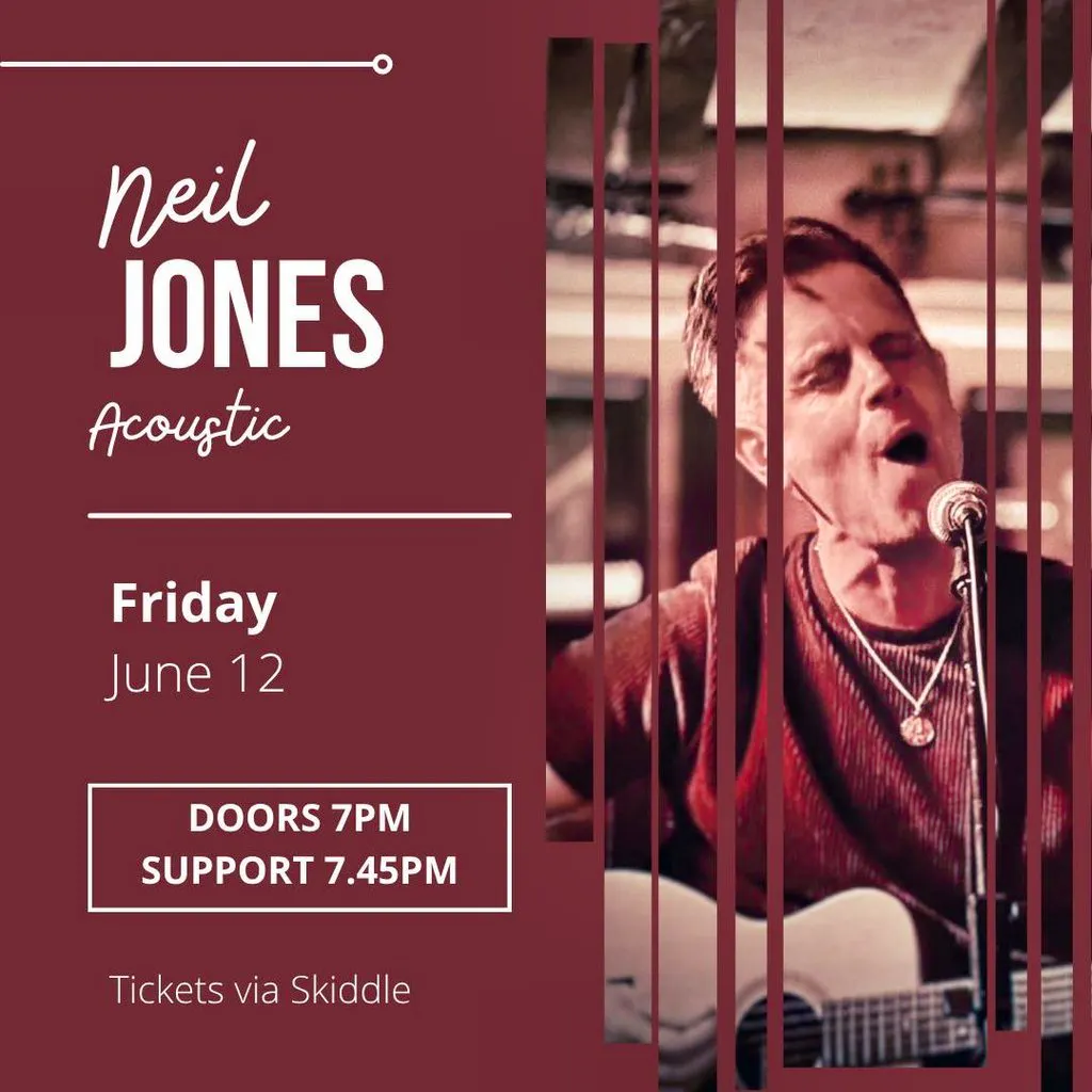 Neil Jones (Stone Foundation) at No18 Coffee House Lichfield Street Tamworth B79 7QD