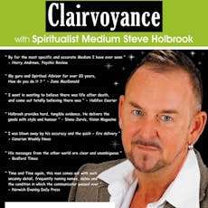 Clairvoyance evening with Stephen Holbrook at Batley And Birstall RAFA Club