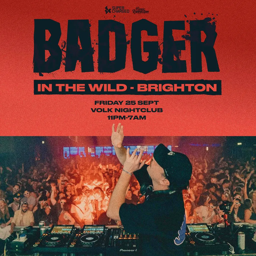 Badger - In the Wild - Brighton at The Volks Nightclub