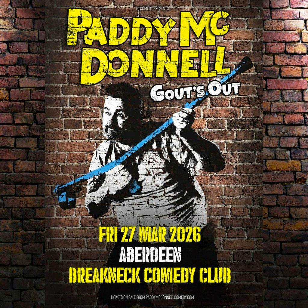 Paddy McDonnell at Breakneck Comedy