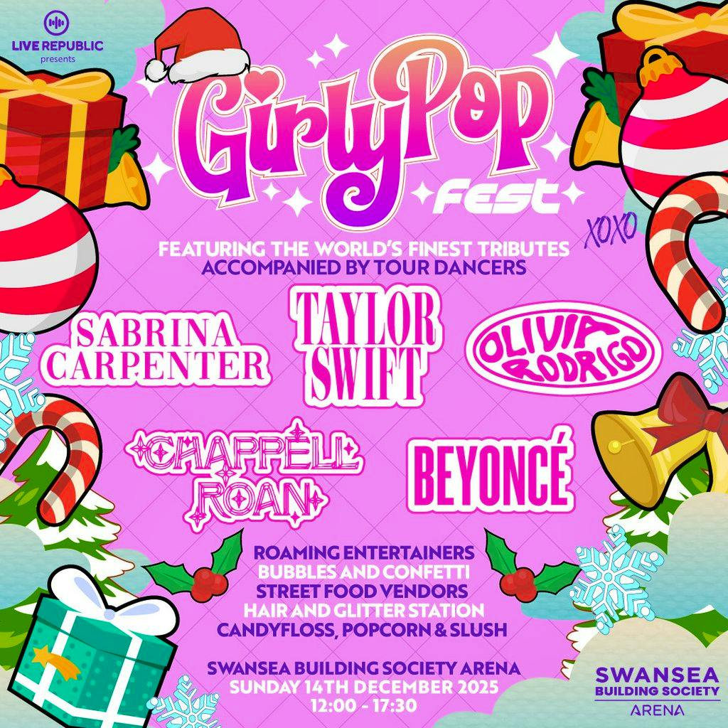 GirlyPop Live Xmas | Swansea Building Society Arena, Swansea at Swansea Building Society Arena