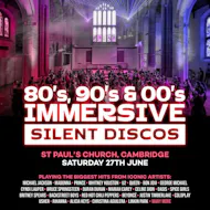 80s, 90s & 00s Silent Disco @ St Paul's, Cambridge at St Paul's Church And Community Centre
