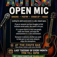 Monthly Autism Open Mic Event at Chute Bar